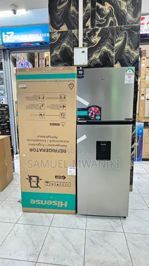 Hisense 320 Liters Double Door Fridge No Frost With Water Dispenser