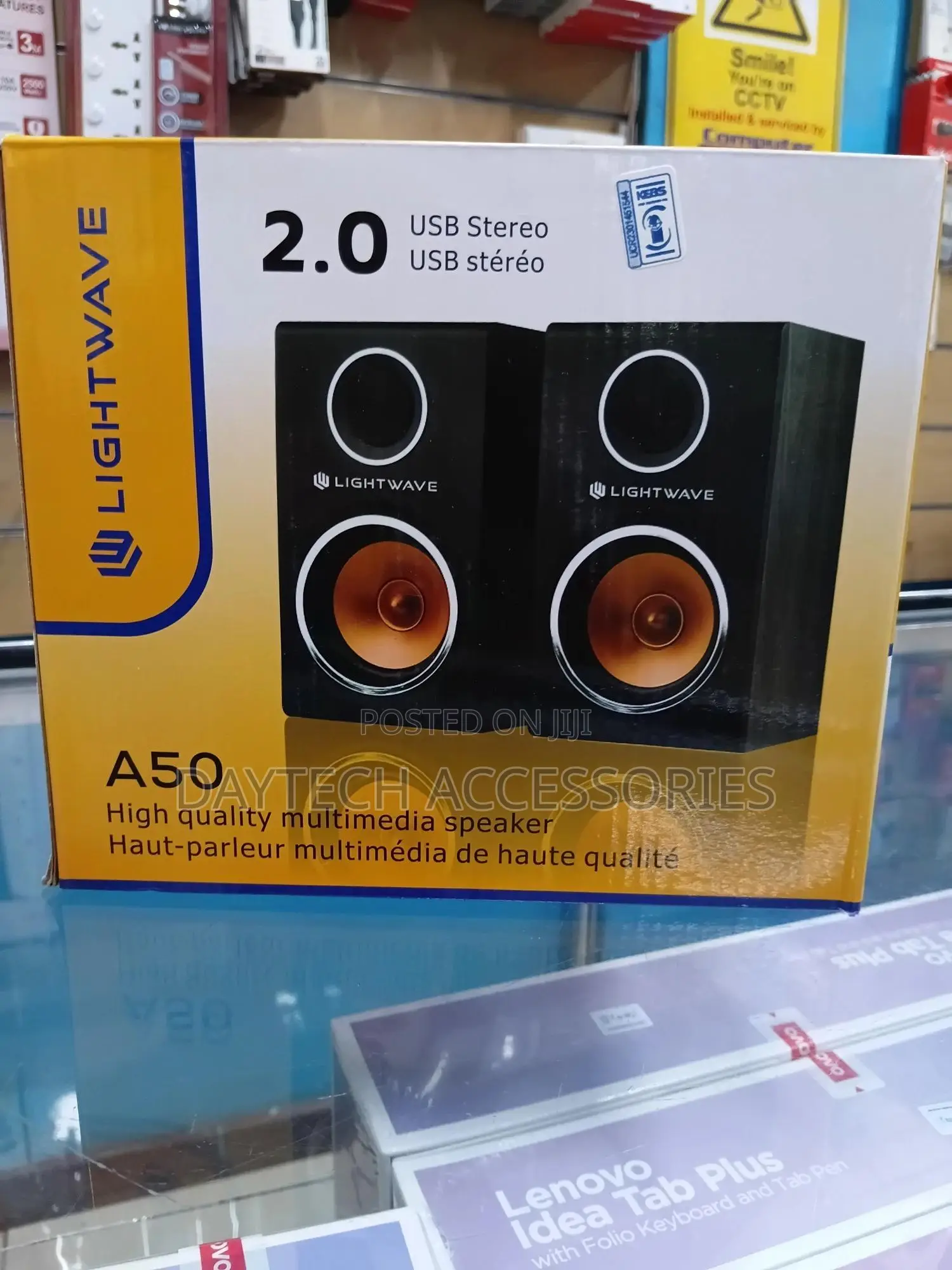 Lightwave Desktop/Laptop Speaker A50 - Black