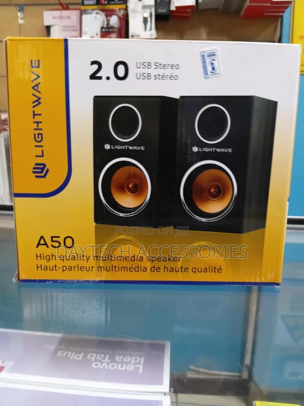 These Are Lightwave A50 Usb Stereo Multimedia Speakers.