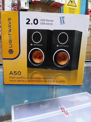 These Are Lightwave A50 Usb Stereo Multimedia Speakers.
