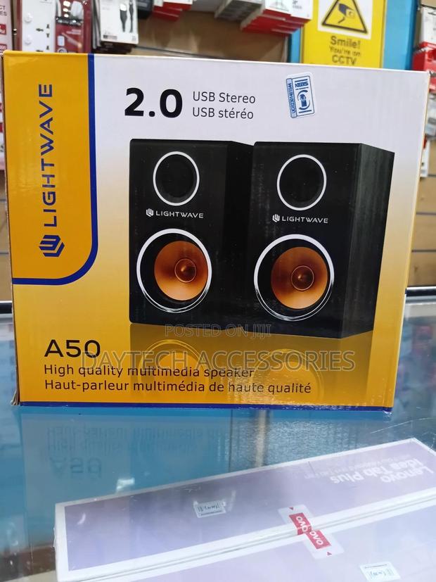 These Are Lightwave A50 Usb Stereo Multimedia Speakers. - thumbnail 2