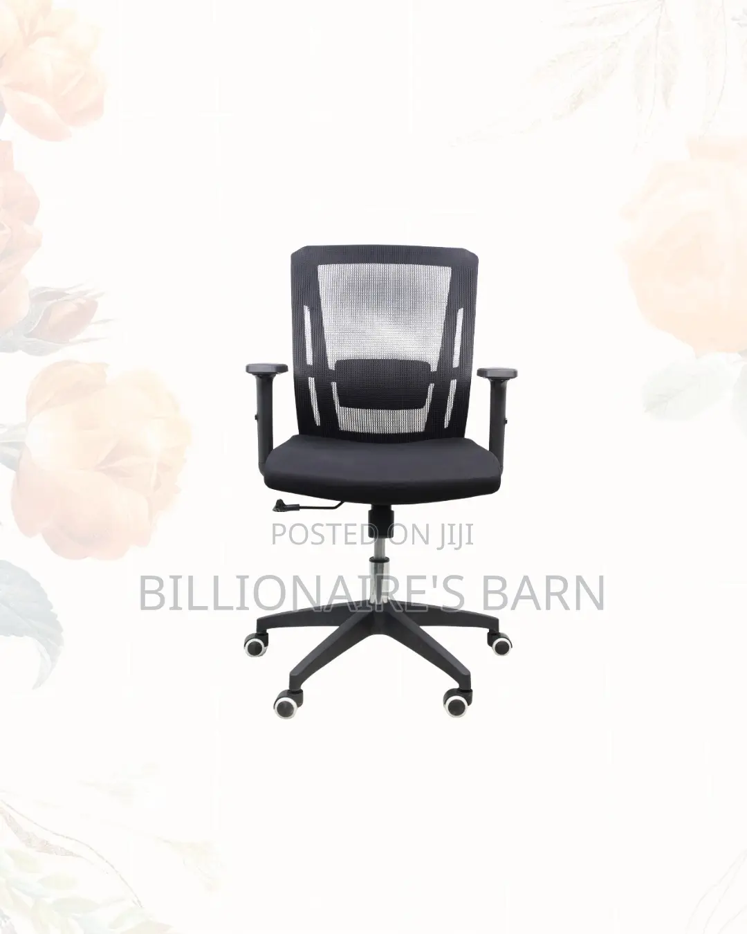 Durable the Barn Origin Chair Mid Back Nylon Base Kenya Wide Shipping