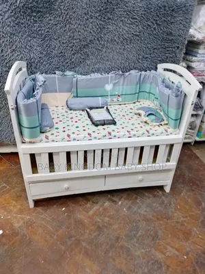 2 Drawer Baby Cot