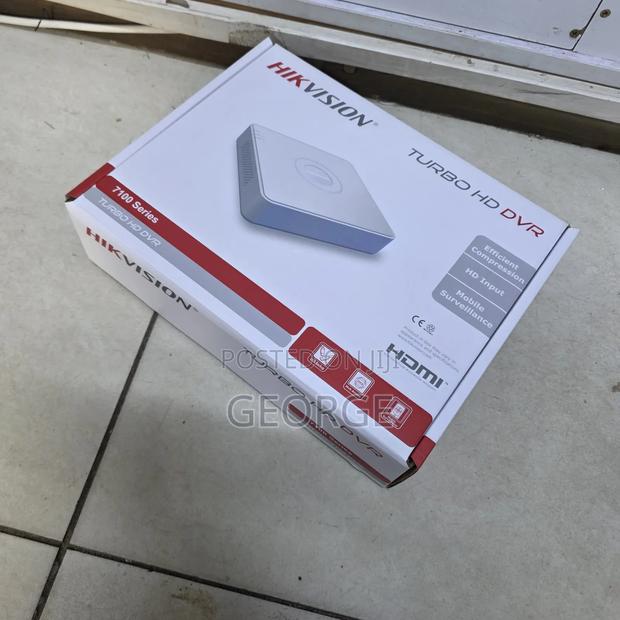 Hikvision 8 Port CCTV DVR Ds-7108hghi-M1 White
