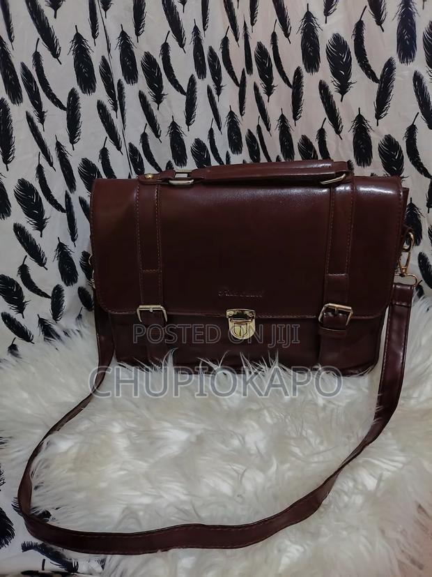 Brown Leather Bag - thumbnail 3
