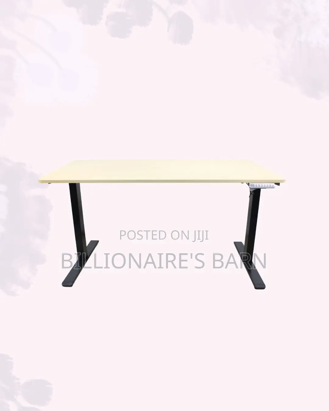 Stylish Single Motor Electric Standing Desk One Piece Sit Stand