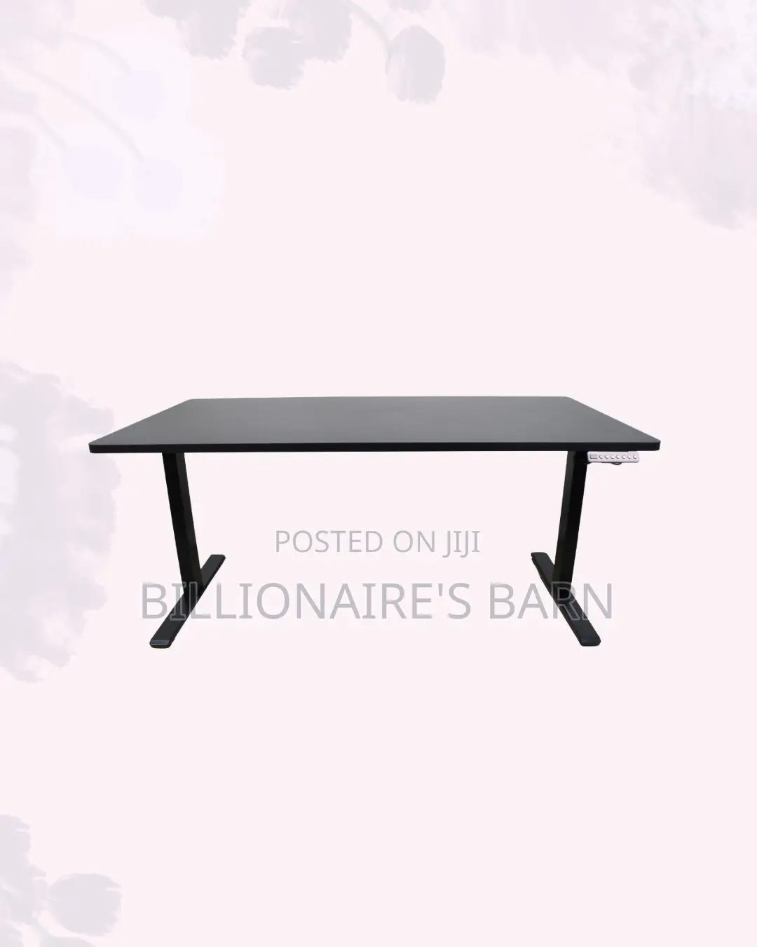 New Dual Motor Electric Standing Desk Executive Xl Workstation Black