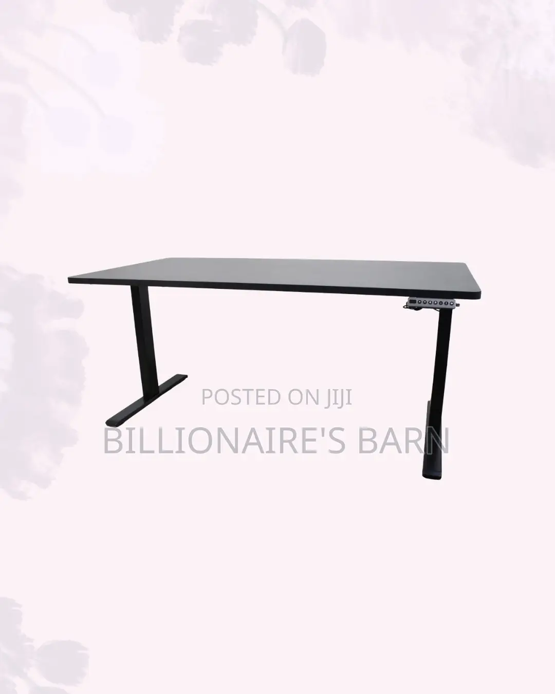 New Dual Motor Electric Standing Desk Executive Xl Workstation Black