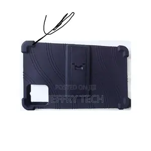 Itel Vista Tab 10 Mini Silicone Back Cover Case - Black