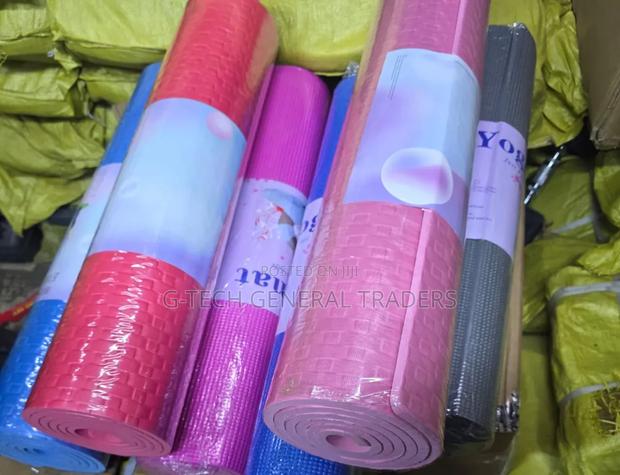 Generic Multicolored Heavy Duty Yoga Matt - main view