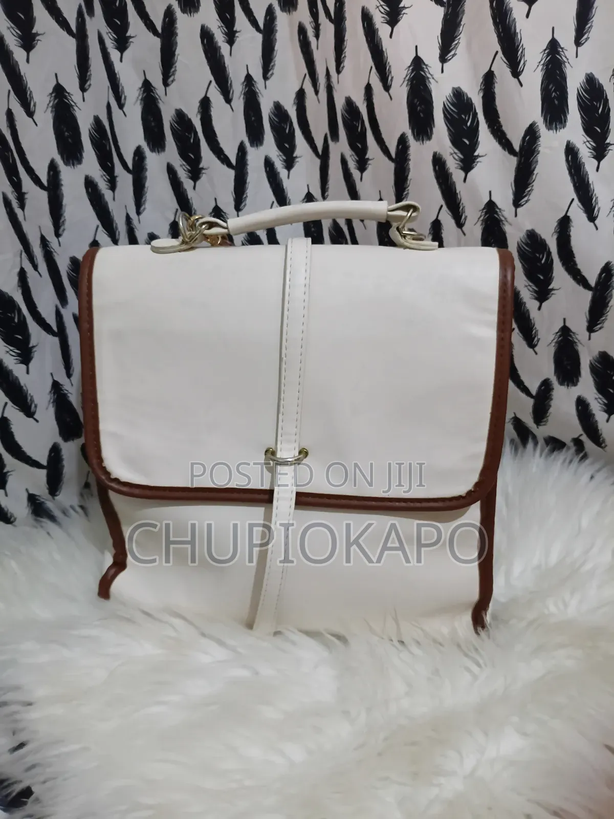 White Leather Bag