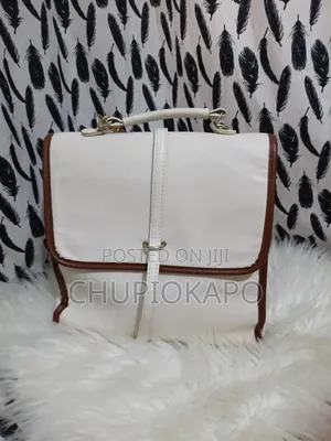 White Leather Bag