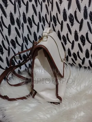 White Leather Bag