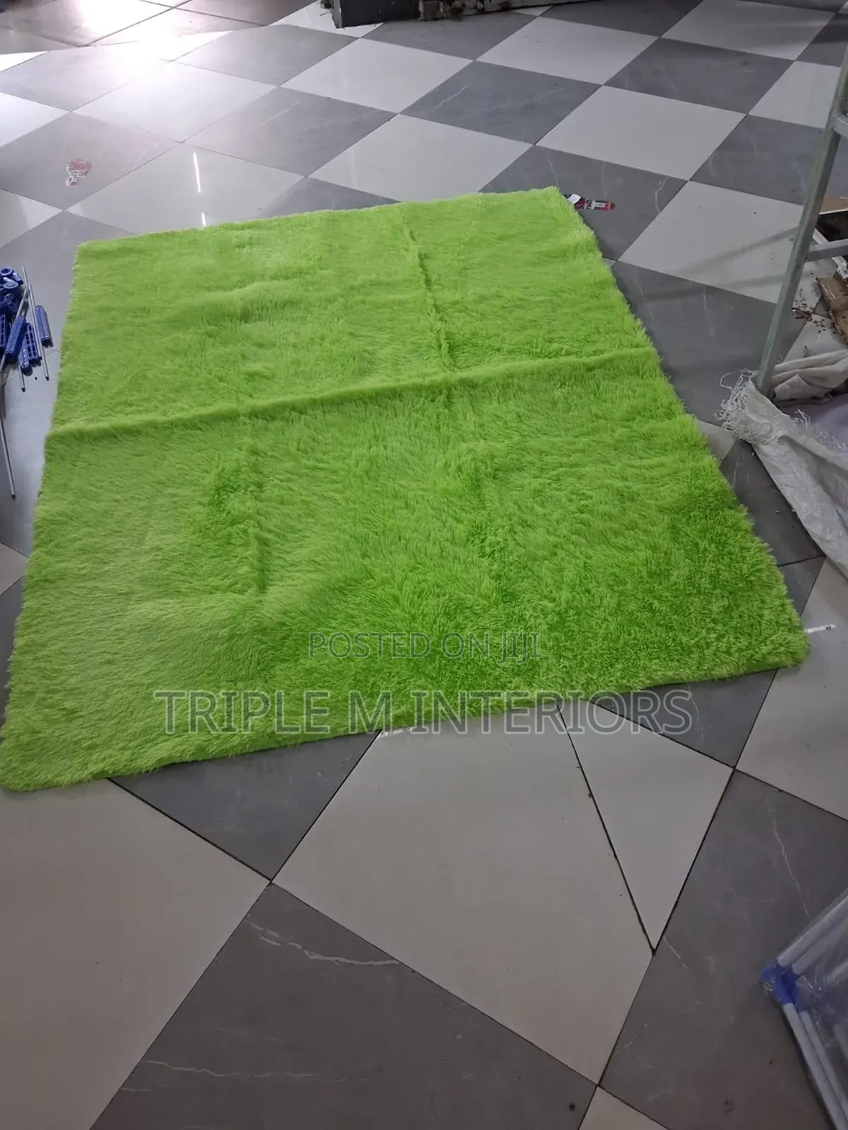 Clean Finish Plain Rug Carpet