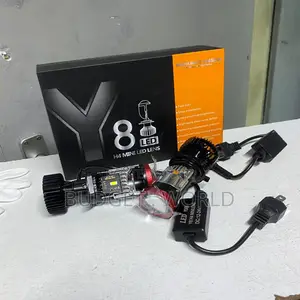 Y8 H4 Mini Led Projector Headlights With Plug and Play Installation