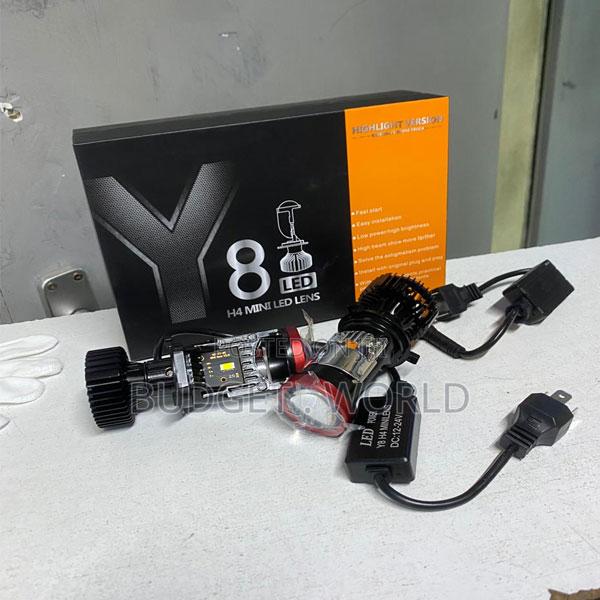 Y8 H4 Mini Led Projector Headlights With Plug and Play Installation