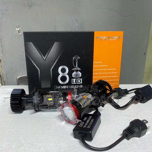 Y8 H4 High Brightness Led Headlight Bulbs With Advanced Cooling System