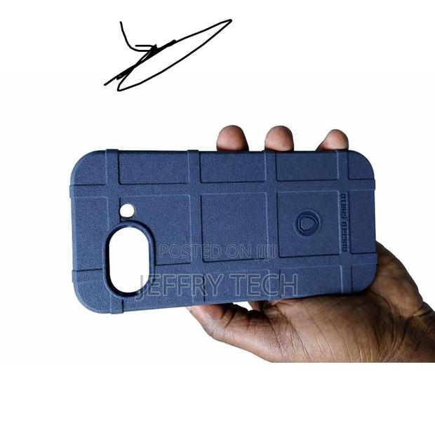 Google Pixel 8a Rugged Shield Case – Heavy Duty Grip (Navy Blue) - thumbnail 2
