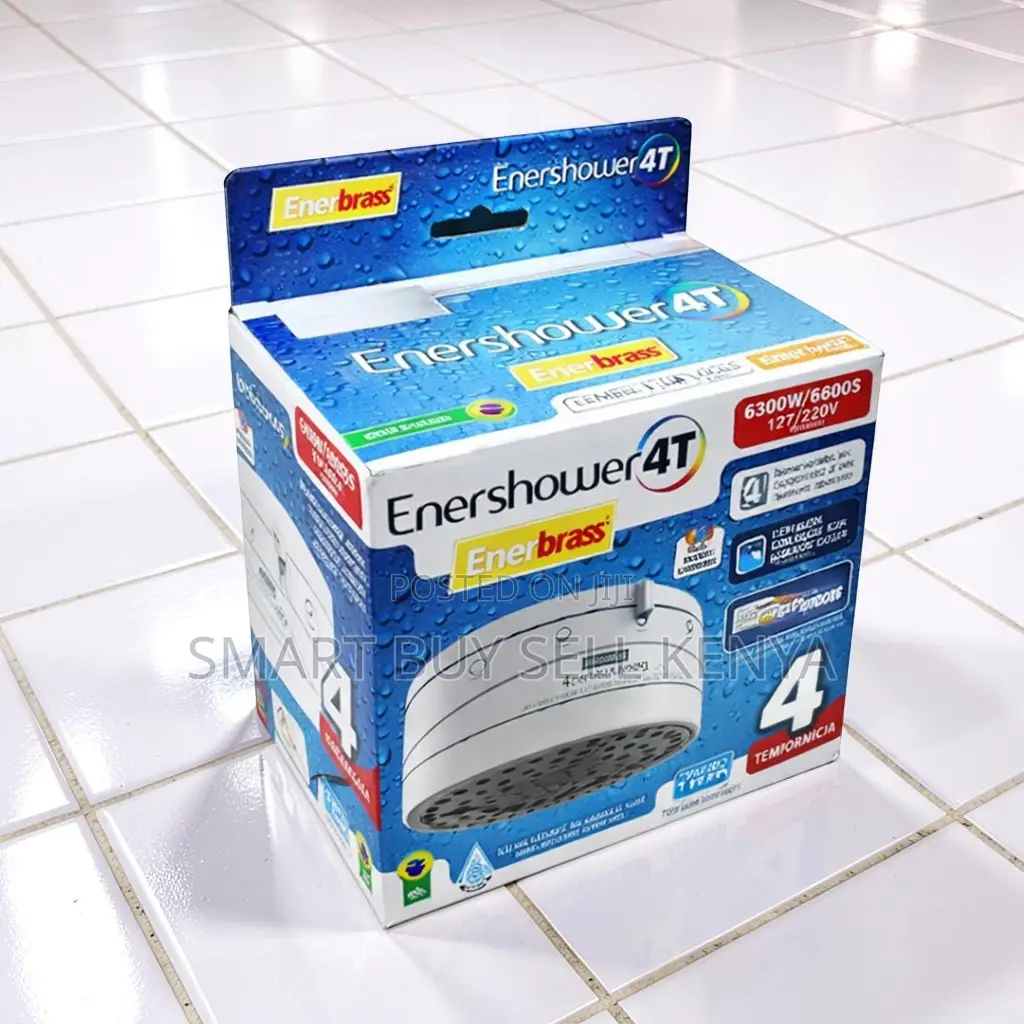 Consistent Heating Enerbras Enershower 4t Instant Heater Shower Head