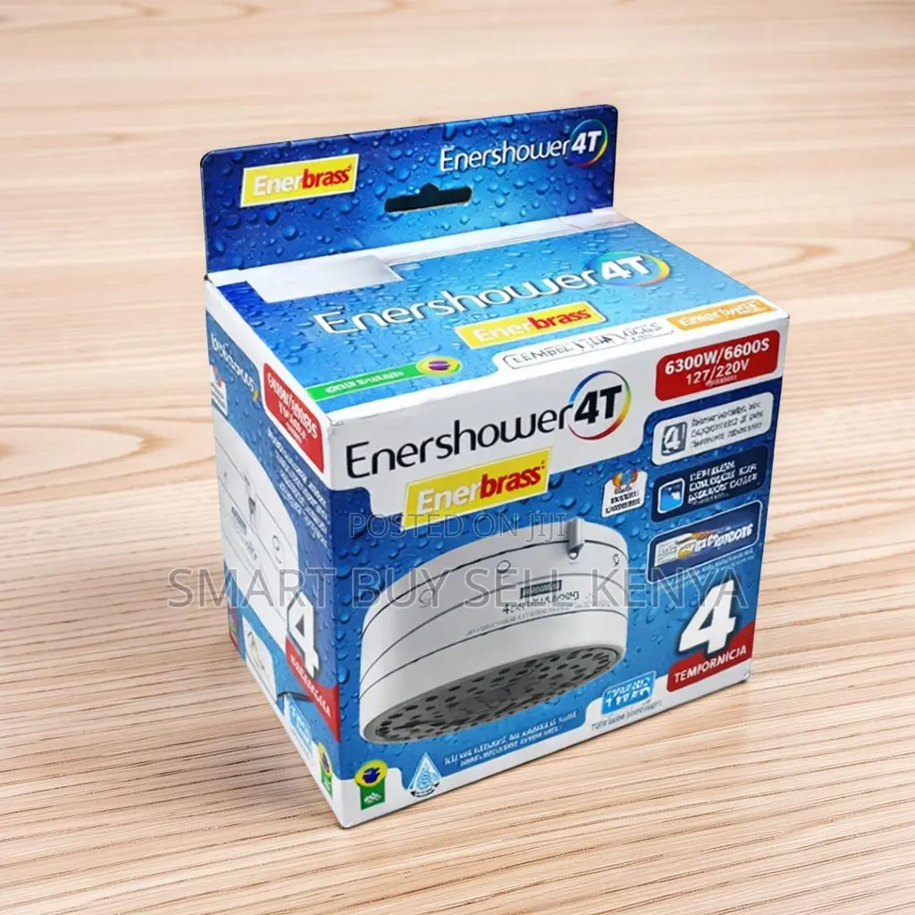 Long Contact Life Enerbras Enershower 4t Instant Shower Head