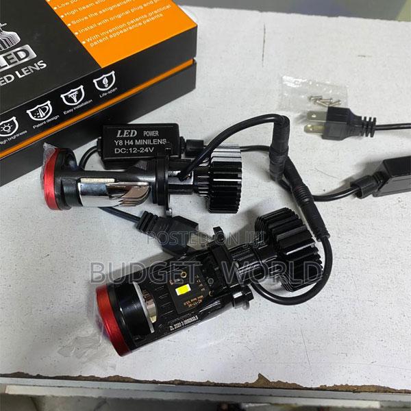 Y8 H4 High Power Mini Led Headlight Bulbs for Cars and Suvs