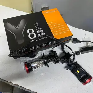 Y8 H4 Mini Projector Led Conversion Bulbs With Plug and Play Fitment