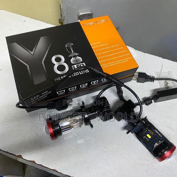 Y8 H4 Mini Projector Led Conversion Bulbs With Plug and Play Fitment