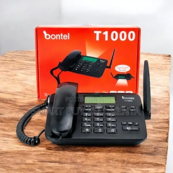 Bontel T1000 GSM Fixed Landline Wireless Office Ready Desktop Phone