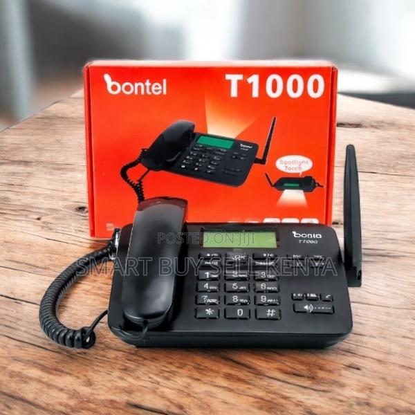 Bontel T1000 GSM Fixed Landline Efficient Communication Desktop Phone