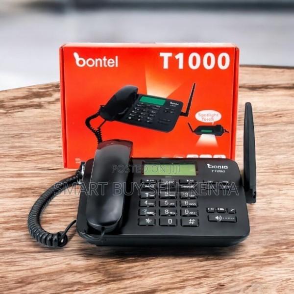 Bontel T1000 GSM Fixed Landline Compact Neat Appearance Desktop Phone