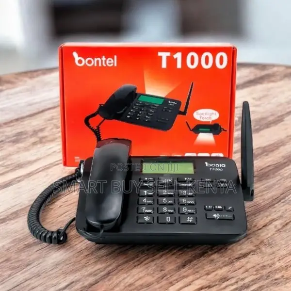 Bontel T1000 GSM Landline User Friendly Quick Access Desktop Phone