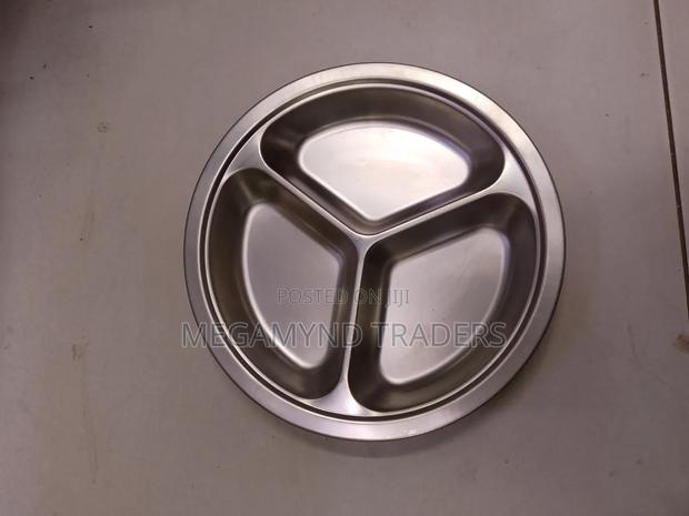 Partition Plate 26cm / Stainless Steel Partition Plate