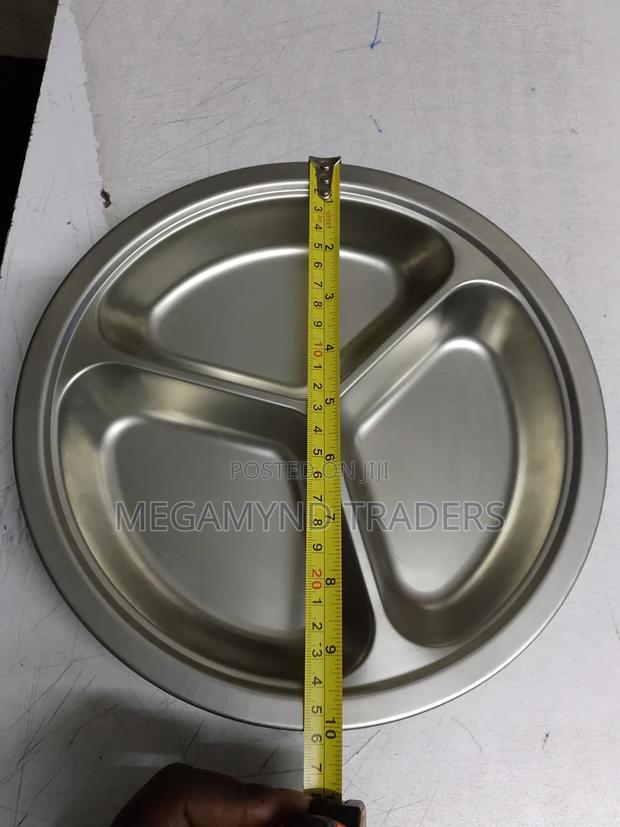Partition Plate 26cm / Stainless Steel Partition Plate - thumbnail 2