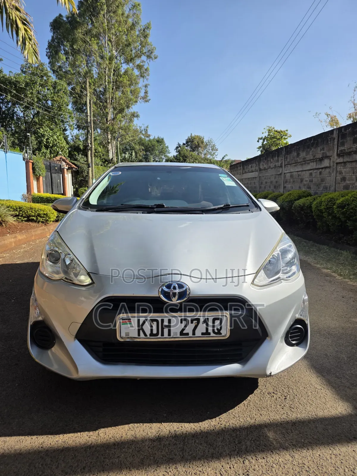 Toyota Aqua 2015 Silver