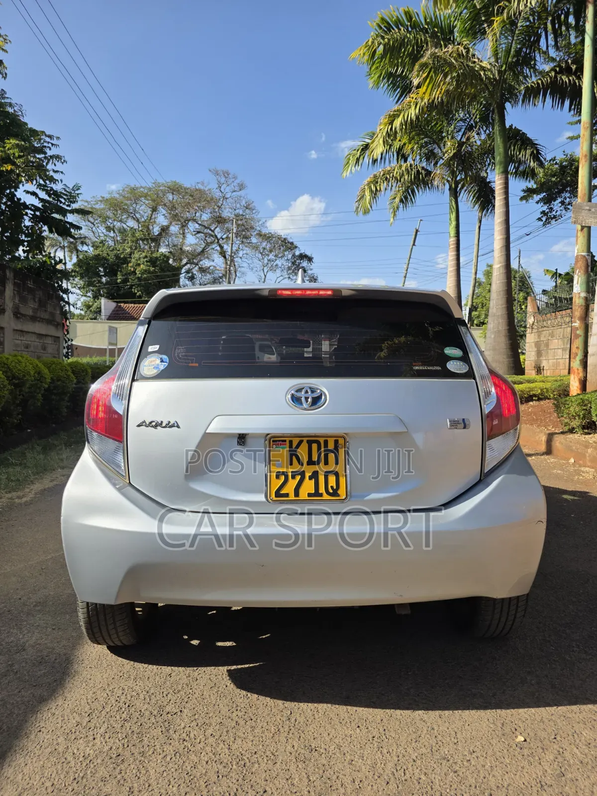 Toyota Aqua 2015 Silver