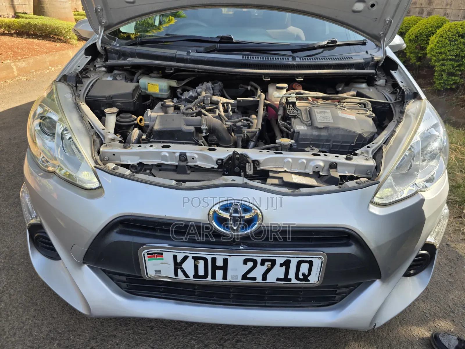 Toyota Aqua 2015 Silver