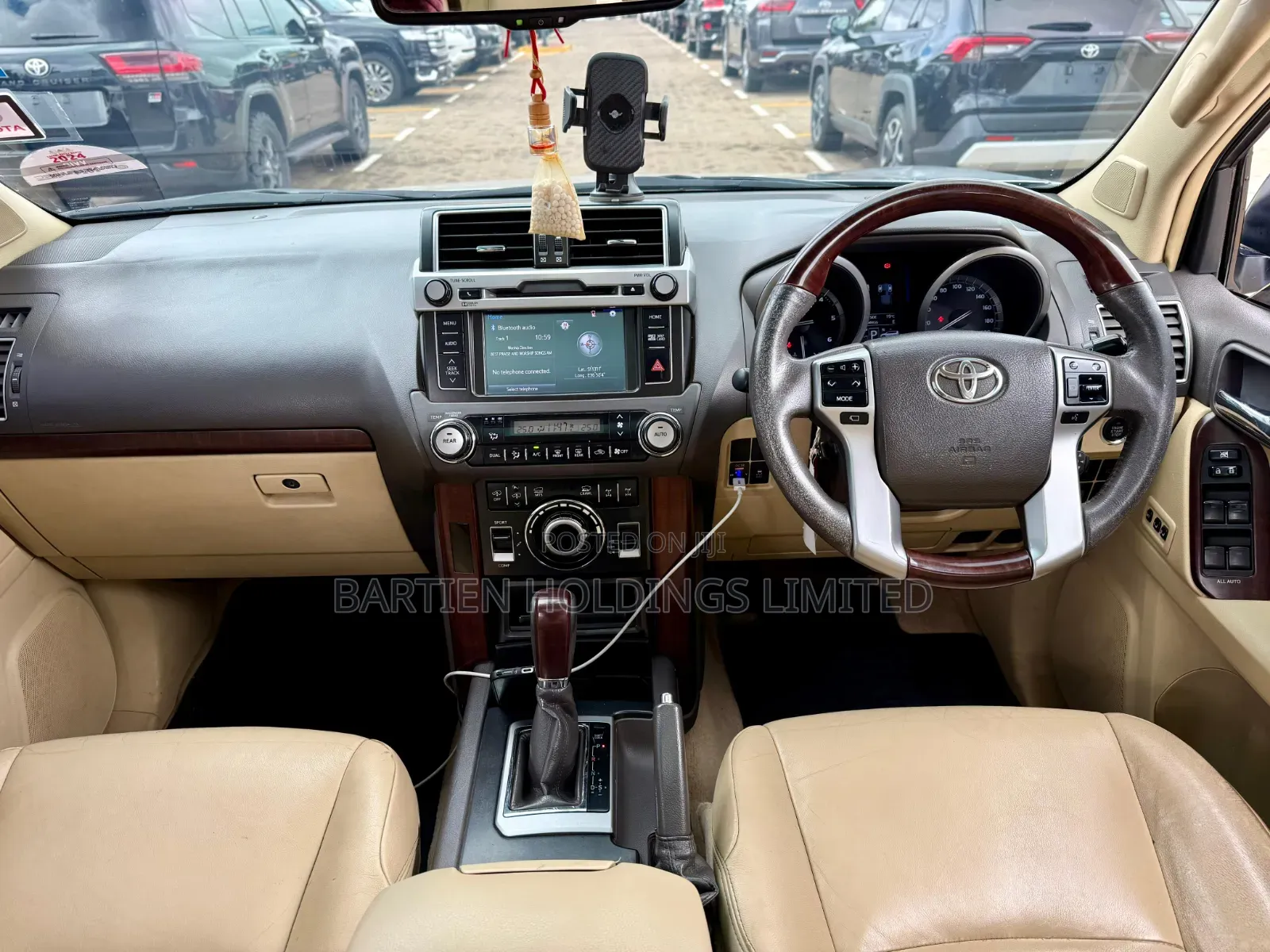 Toyota Land Cruiser Prado 3.0 D-4D (190 Hp) 7 seats 2016 Silver