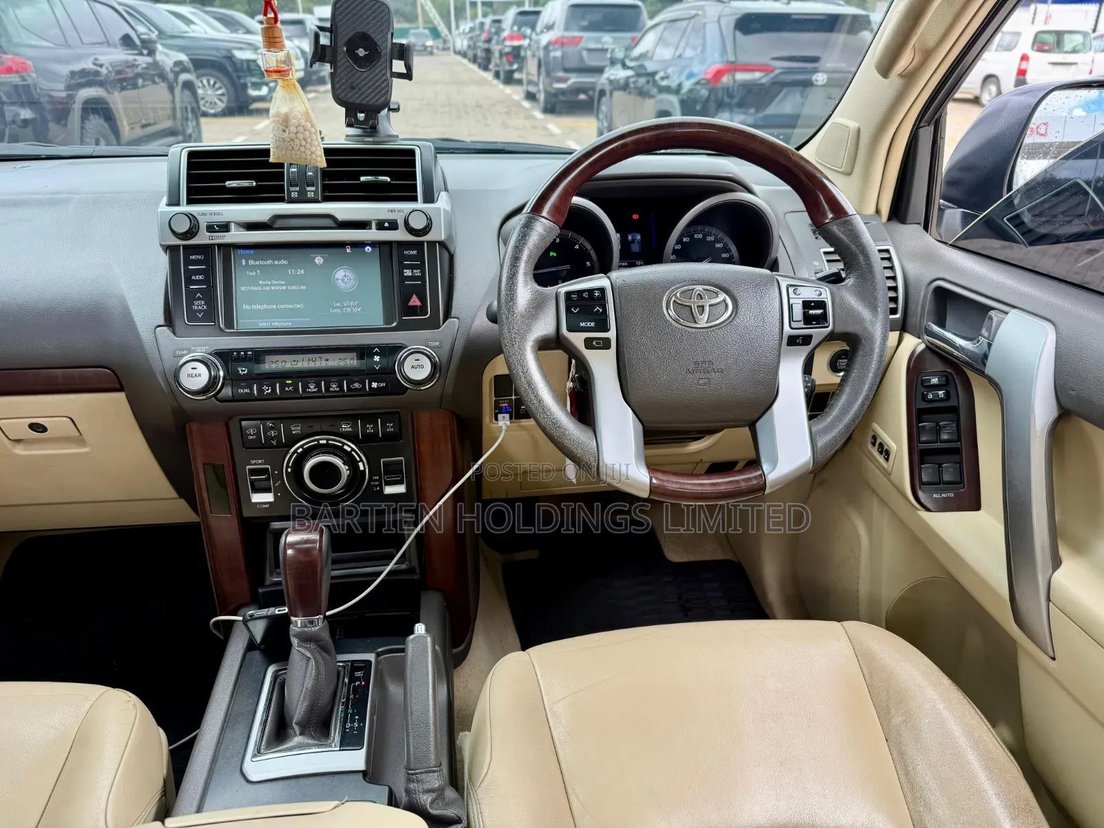 Toyota Land Cruiser Prado 3.0 D-4D (190 Hp) 7 seats 2016 Silver