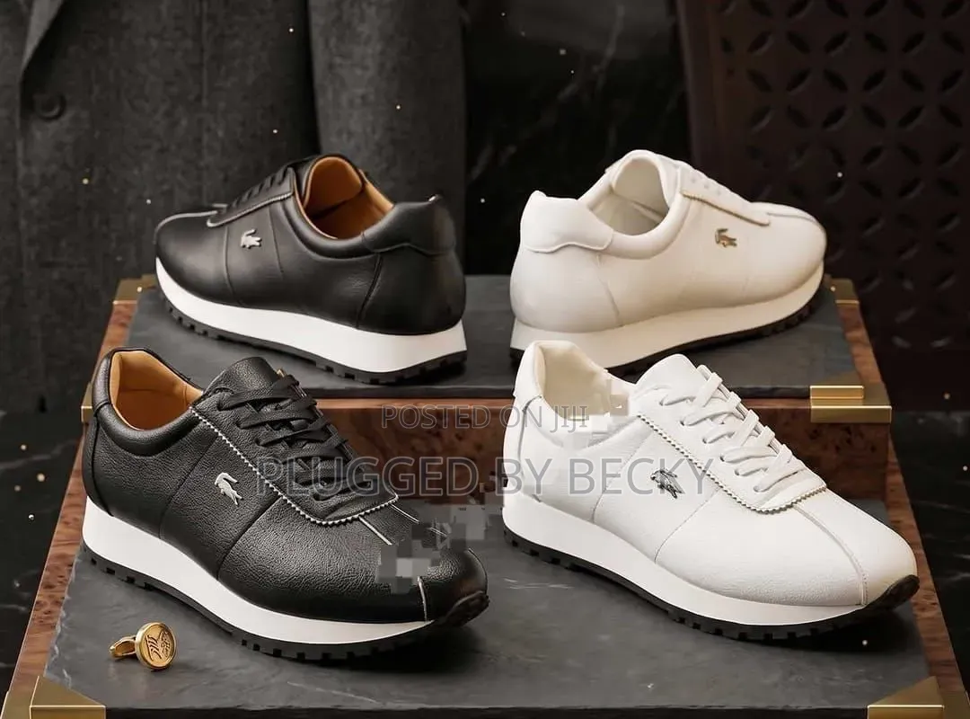 Lacoste Casual
( Brown)
40/41/42/43/44/45 Boxed ( Leather Rubber Sole)