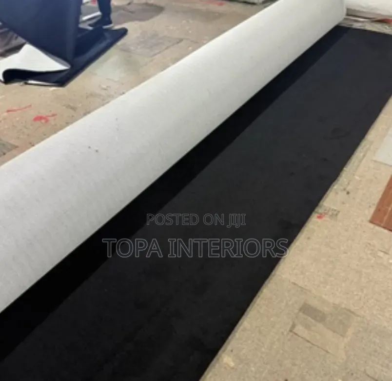 Black Delta 4mm Thick Wall to Wall Carpets Supply