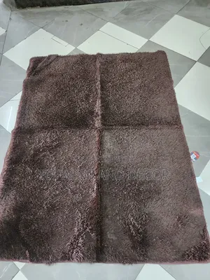 Brown Shade Fluffy Carpet