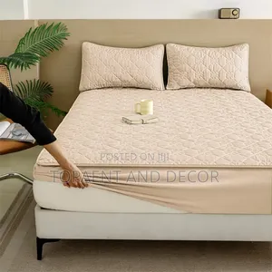 Beige in Colour Quality Waterproof Mattress Protector