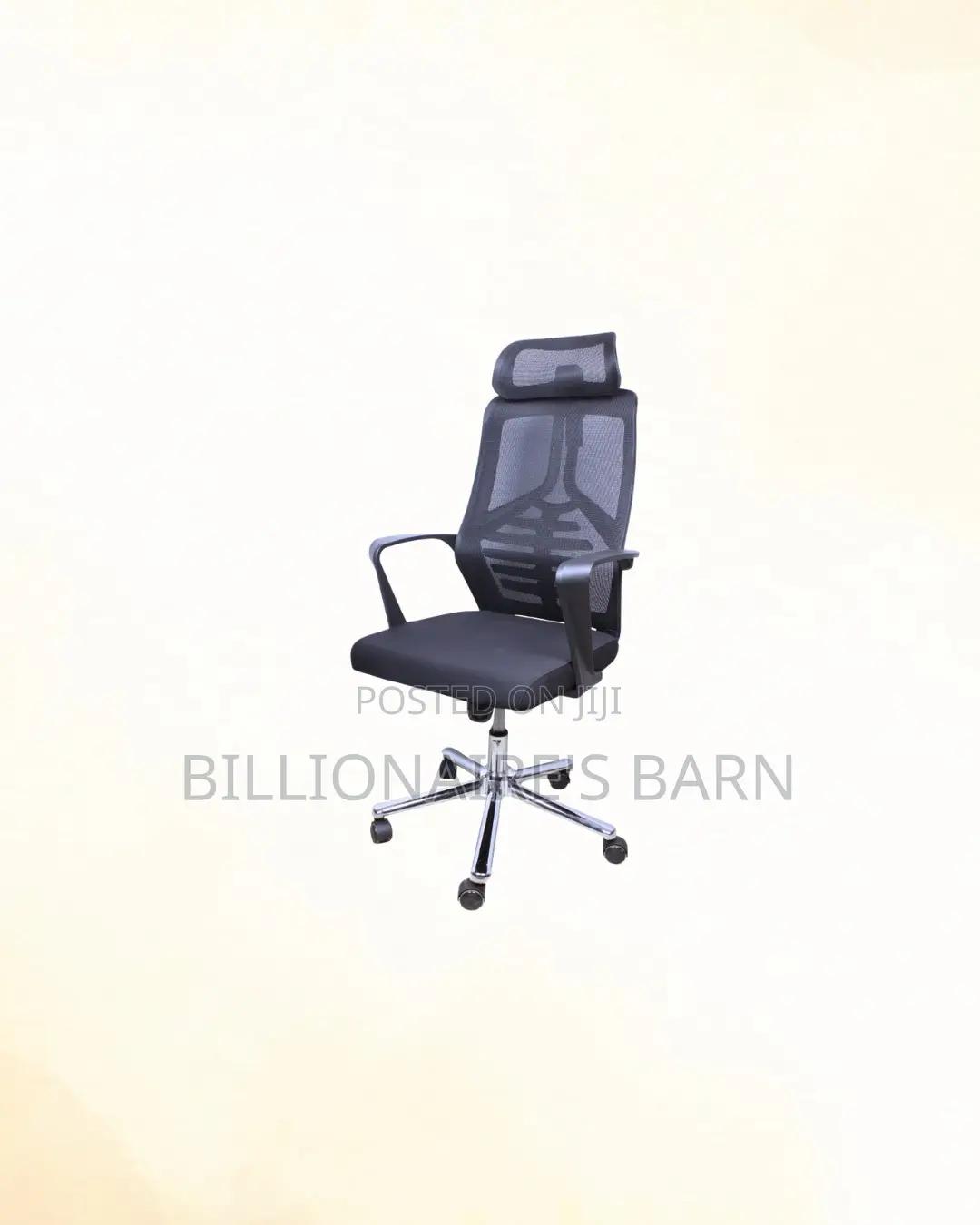 Stylish Mesh Office Chair Headrest Lumbar Support Direct From Store