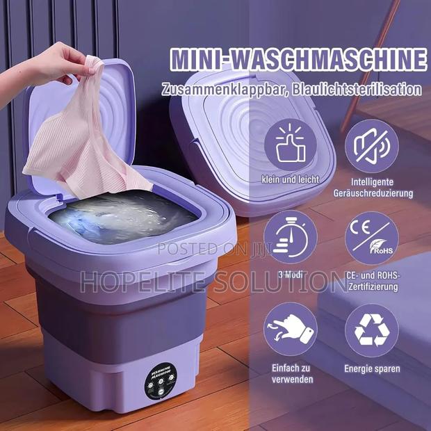 Quality Foldable Portable Washing Machine - thumbnail 2