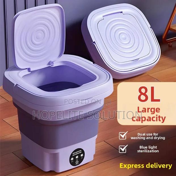 Quality Foldable Portable Washing Machine - thumbnail 4