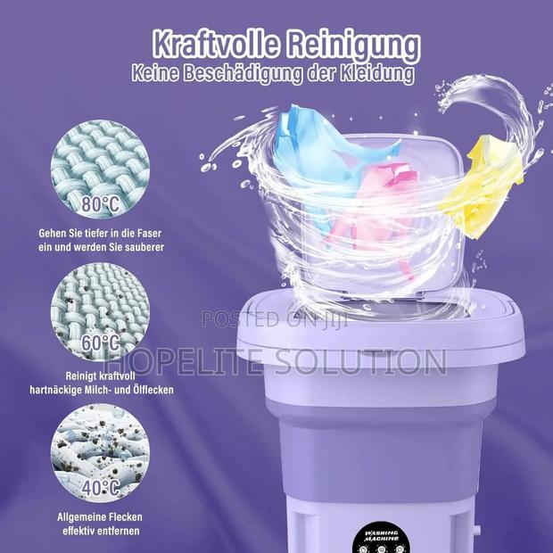 Quality Foldable Portable Washing Machine - thumbnail 5