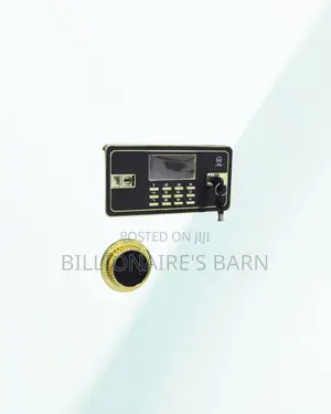 Stylish Fireproof Steel Safe 60 Kg Dual Alarm Plus Backup Key