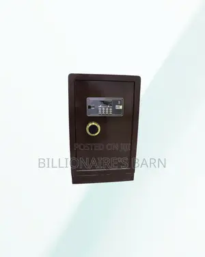 Stylish Fireproof Steel Safe 60 Kg Dual Alarm Plus Backup Key