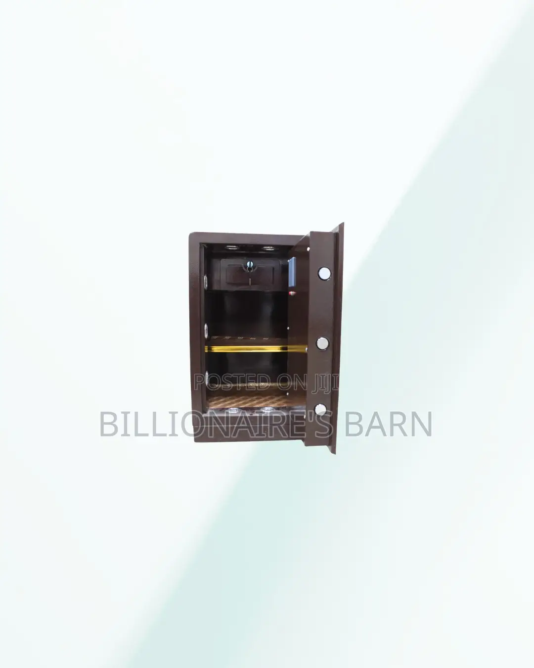 Stylish Fireproof Steel Safe 60 Kg Dual Alarm Plus Backup Key
