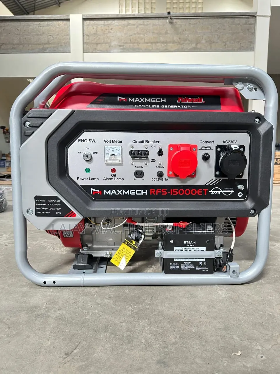 Maxmech RFS-15000et 11.9kva Petrol Generator
